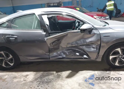 2021 Honda Insight Ex z USA, uszkodzony, nr VIN 19XZE4F5XME010714